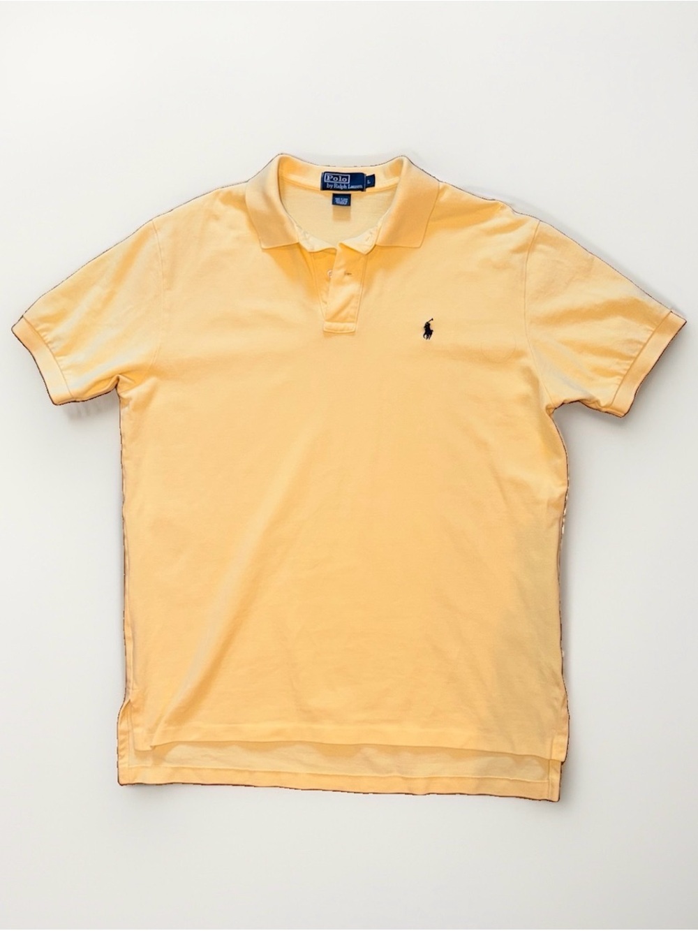 VTG Pique Butter Yellow RL Polo